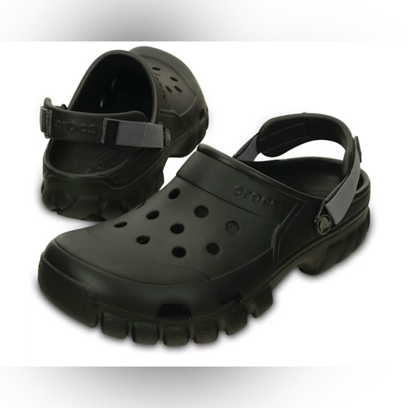 Crocs Black Offroad Sport Clog Graphite Size Men’s 10 Women’s 12 - Picture 2 of 7